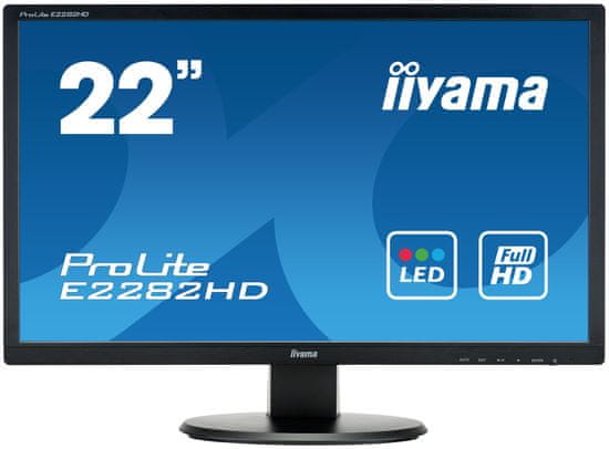 iiyama LED monitor ProLite E2282HD-B1