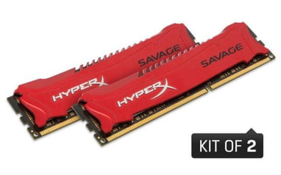 Kingston pomnilnik PC1600 HyperX Savage 16 GB (2x8 GB) DDR3
