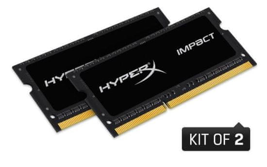 Kingston pomnilnik (RAM) HyperX Impact 16 GB (2x4 GB), CL11 SODIMM, PC2133