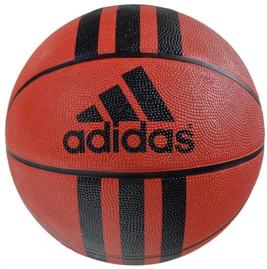 Adidas košarkaška žoga 3 Stripes Rubber D 218977 7, rjava