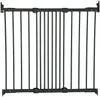 otroška varnostna ograjica Flexi Fit, kovinska, 67 - 105,5 cm, črna