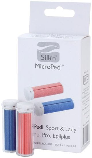 Silk'n dodatni valjčki za Micro Pedi MPR2PEU001