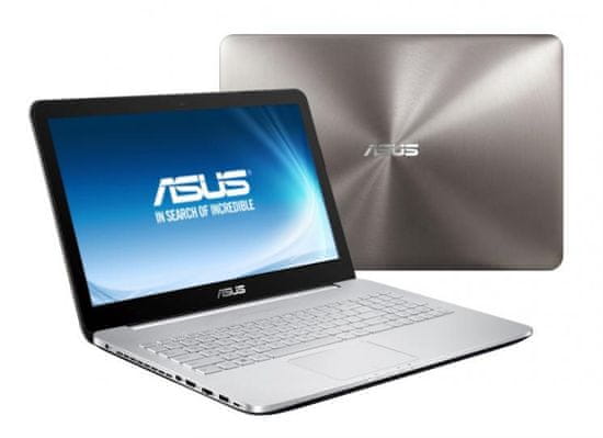 ASUS prenosni računalnik N552VX-FI210D i7-6700/16G/128G+1T/GTX950M/Dos