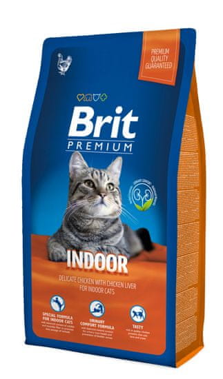 Brit hrana za mačke Premium Cat Indoor, 8 kg