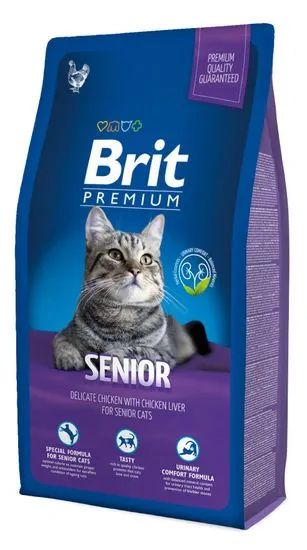 Brit hrana za mačke Premium Cat Senior, 8 kg