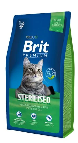 Brit hrana za mačke Premium Cat Sterilised, 8 kg