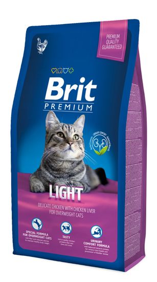 Brit hrana za mačke Premium Cat Light, 8 kg