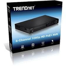 TrendNet mrežni video snemalnik TV-NVR104 8-kanalni 1080p HD PoE (NVR)