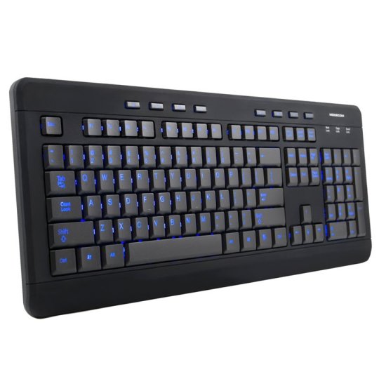 Modecom tipkovnica MC-9006 USB, osvetljena, 2 barvi, slo