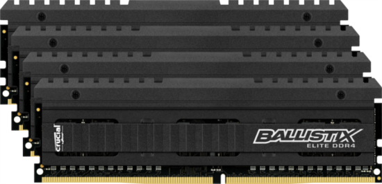 Crucial ram pomnilnik Ballistix Elite 3000 CL15 32GB DDR4 Kit (4 x 8 GB)