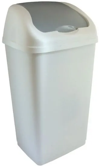 Heidrun koš za odpadke Althea, 60 l, belo-siv