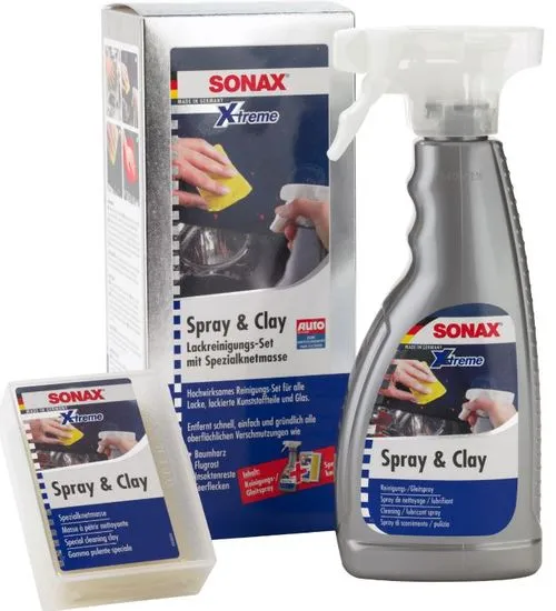 Sonax razpršilo in plastelin za čiščenje Xtreme