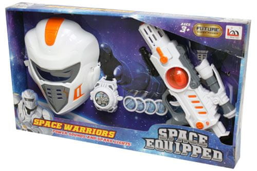 Unikatoy set s pištolo Space Warriors (24621)
