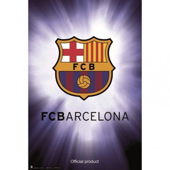 Barcelona grb poster (8553)
