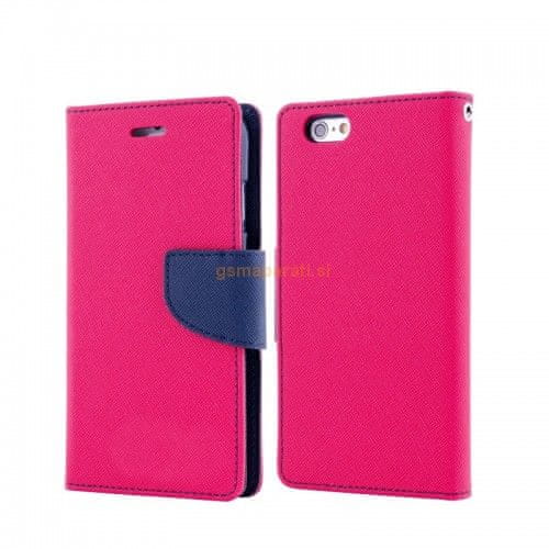 Havana preklopna torbica Fancy Diary za Galaxy S7 EDGE G935, Bookstayle roza-modra