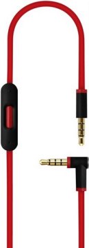 Beats RemoteTalk Cable Non-MFI - rdeč