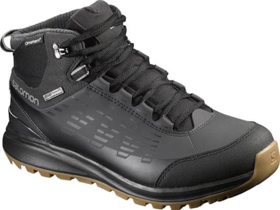 Salomon pohodni čevlji Kaïpo CS WP 2 Black/Asphalt/Titanium