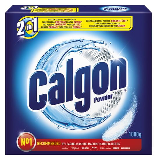 Calgon pralni prašek, 1 kg - Odprta embalaža