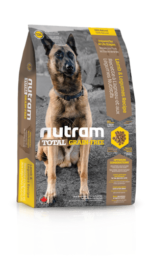 Nutram hrana za pse Total Grain Free, jagnjetina in stročnice, 2,72 kg