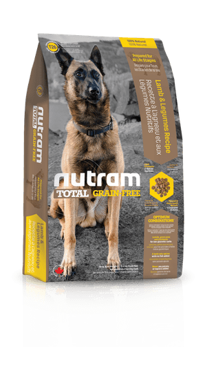 Nutram hrana za pse Total Grain Free, jagnjetina in stročnice, 13,6 kg