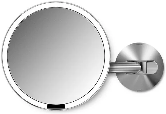 Simplehuman kozmetično ogledalo s Tru-lux LED osvetlitvijo, 5x povečava