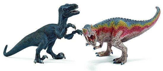 Schleich figuri T-rex in Velociraptor