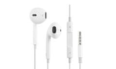 Apple Earpods slušalke, z mikrofonom, 3,5 mm jack, bele (mwu53zm/a)