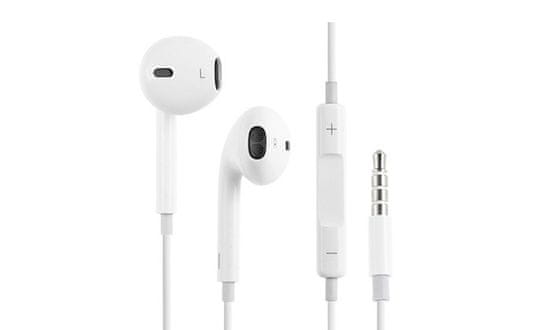 Apple Earpods slušalke, z mikrofonom, 3,5 mm jack, bele (mwu53zm/a)