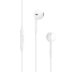 Apple Earpods slušalke, z mikrofonom, 3,5 mm jack, bele (mwu53zm/a)