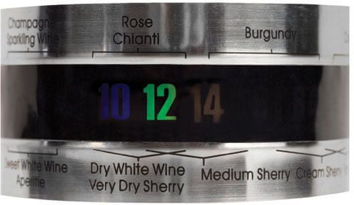 Kikkerland Termometer za steklenico vina