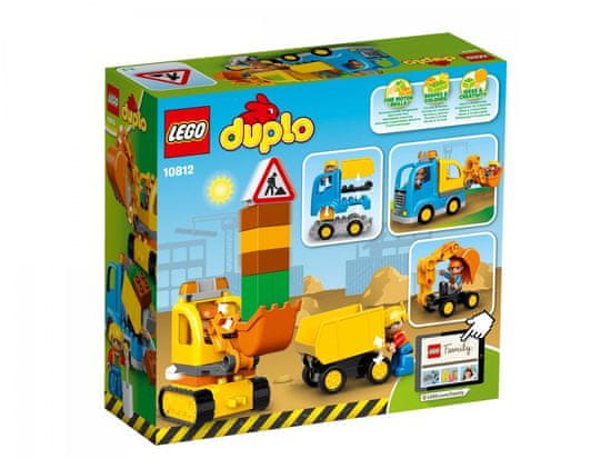 LEGO DUPLO 10812 Tovornjak in bager mimovrste