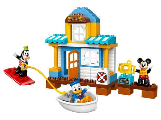 LEGO DUPLO 10827 Miki in prijatelji s hišo na plaži