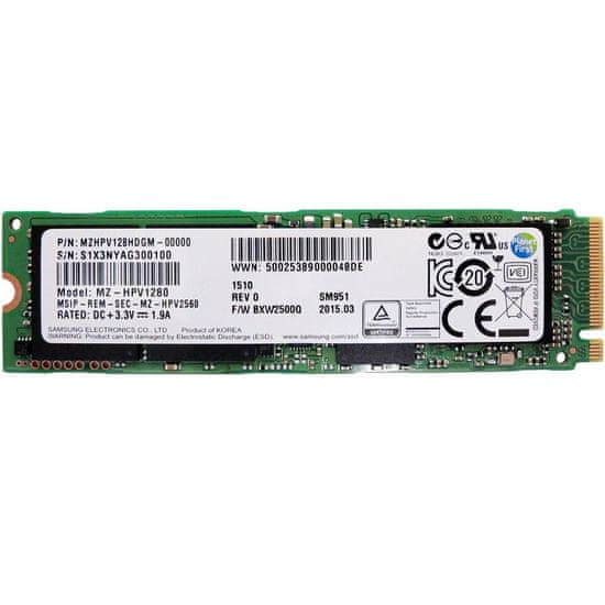 Samsung SSD trdi disk SM951 128GB M.2 PCIe (MZHPV128HDGM-0000)