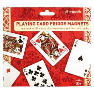 Gift Republic Magneti Playing Cards
