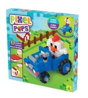 Orb Factory piščanec s traktorjem PixelPops