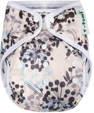 T-tomi prekrivne hlačke, sive rože