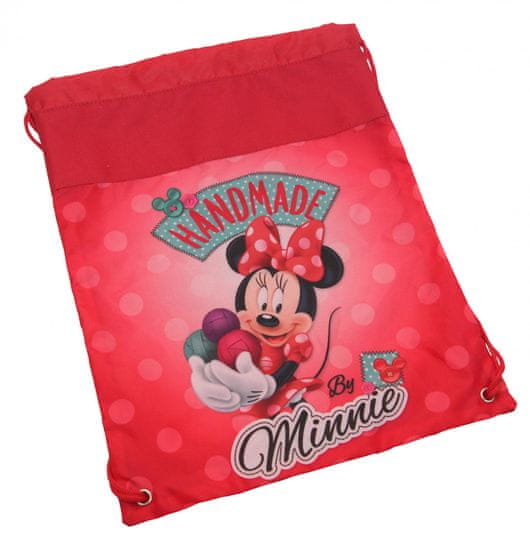Minnie Mouse vrečka za copate, rdeča