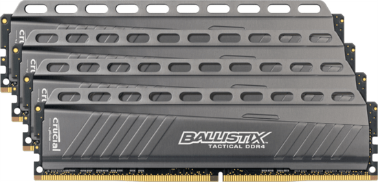Crucial pomnilniški kit Ballistix Tactical 4x4GB, DDR4