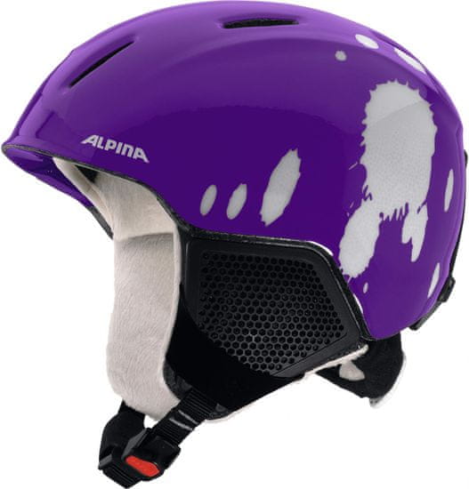 Alpina Sports otroška smučarska čelada Carat LX, vijolična