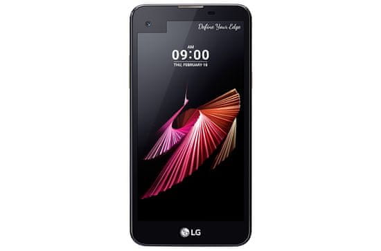 LG mobilni telefon X Screen, črn