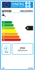 Gorenje kombinirani grelnik vode - bojler GBK120ORRN (492478)