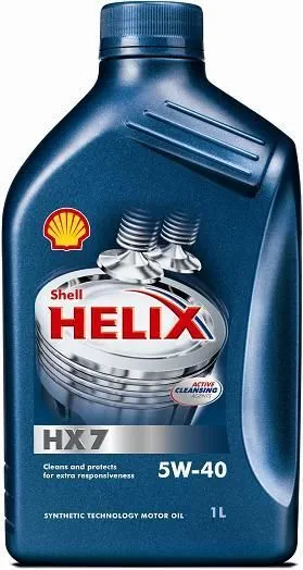 Shell olje Helix HX7 5W40, 1 l