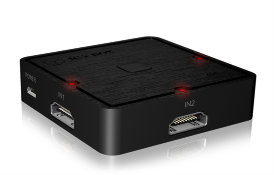 IcyBox avtomatski preklopnik 3 v 1 HDMI