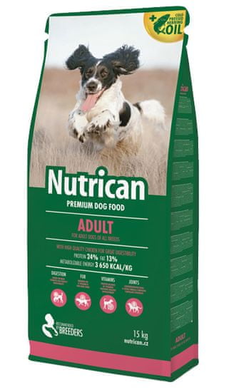 Nutrican hrana za pse Adult, 15 kg
