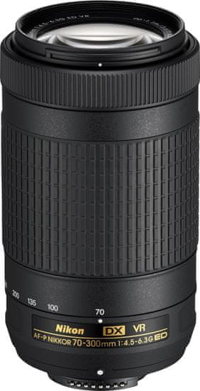 Nikon objektiv Nikkor AF-P DX 70-300/4.5-6.3 G ED VR - Odprta embalaža