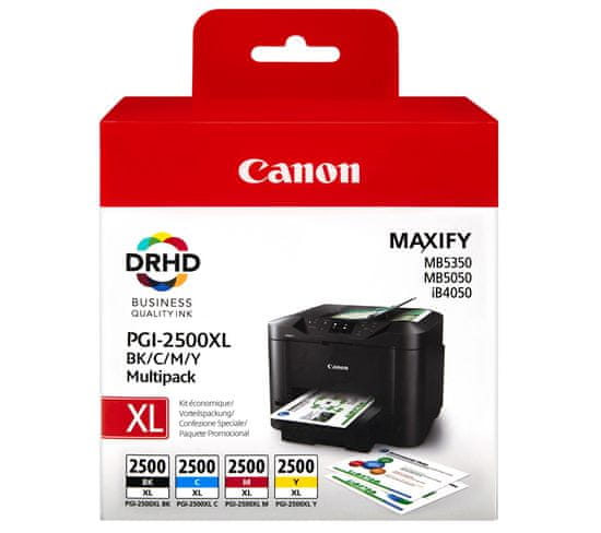 Canon komplet kartiš PGI-2500XL MultiPack (B, C, M, Y) + kalkulator