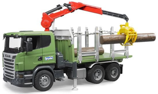 Bruder 3524 Tovornjak Scania za prevoz lesa