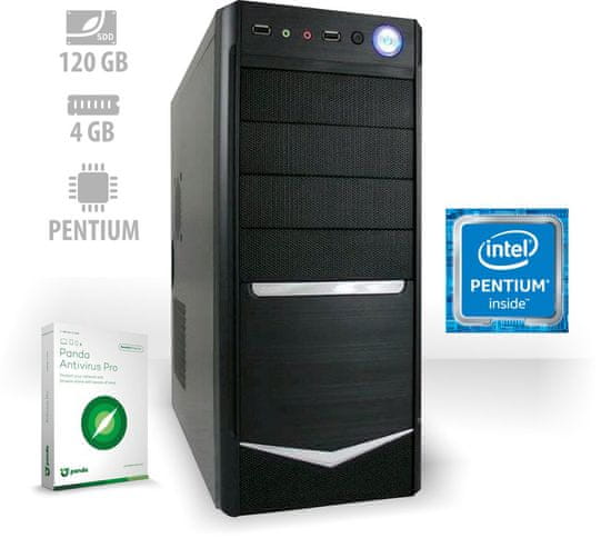 mimovrste=) namizni računalnik Office CX3 Pentium G4400/4GB/120GB SSD/FreeDOS