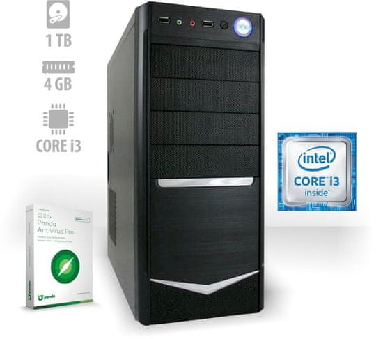 mimovrste=) namizni računalnik Rock i3-7100/4GB/1TB/FreeDOS
