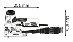 BOSCH Professional GST 160 CE vbodna žaga (0.601.517.000)